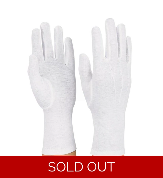 Cotton Military Gloves 1 dozen